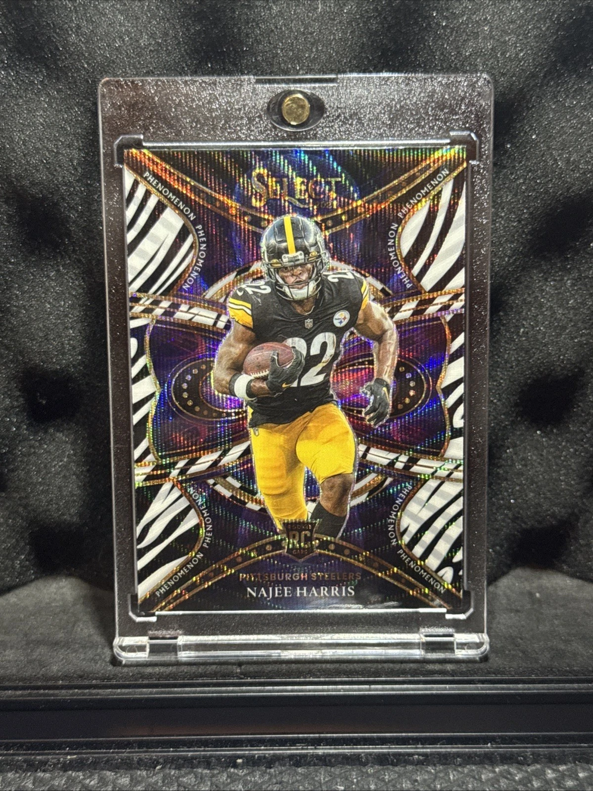 Najee Harris Panini Select Phenomenon #PHE16 Zebra