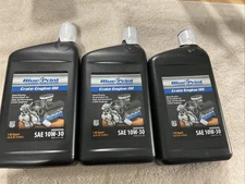 3X Blueprint Engines BPP10W30 Crate Engine Service Oil 10W-30 Weight