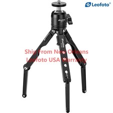 Leofoto MT-03 Mini Spider Folding Tabletop Tripod Kit with MBH-20 Ballhead-Black