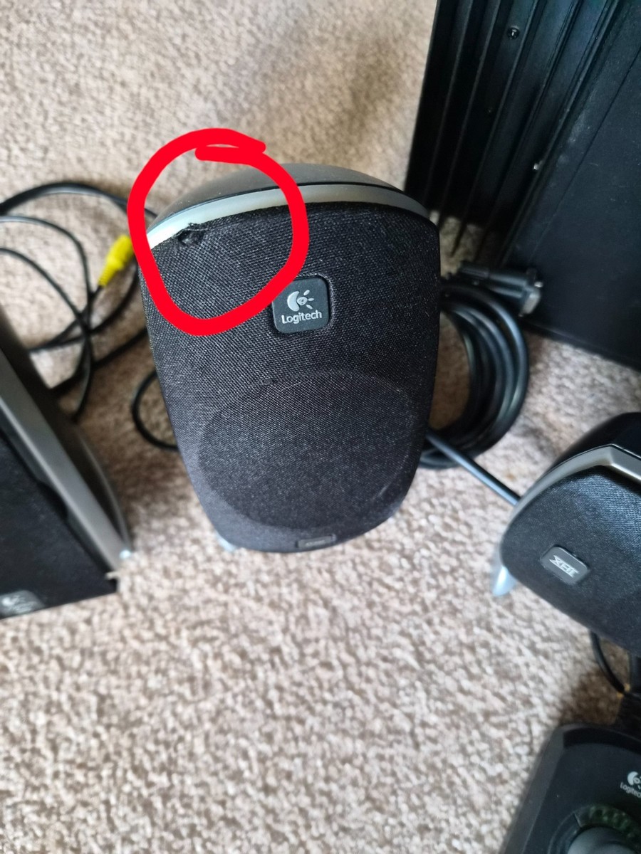 Logitech Z-5300 THX 5.1 Dolby Surround Sound Computer Speaker
