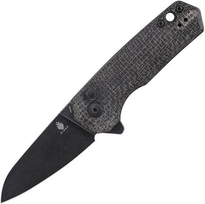 Kizer Cutlery Lieb M Pocket Knife 2.98'' 154CM Steel Drop Blade Micarta - V3541C2
