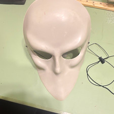 White Phantom of the Opera Full Face vintage Halloween Mask