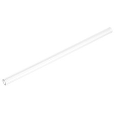 Rigid Round Clear Tubing 6mm ID x 12mm OD x 250mm Length Plastic Tube