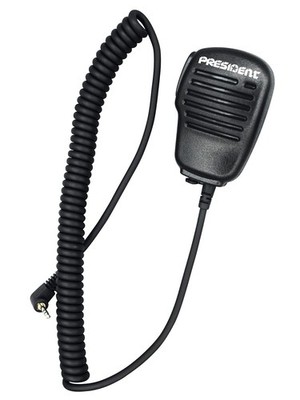 President Randy FCC Optional Microphone Accessory (Black) Black