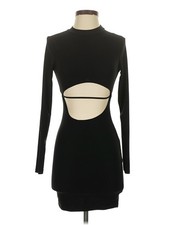 Fashion Nova Women Black Cocktail Dress XS