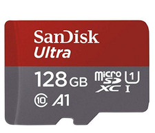 SanDisk SDSQUAR-128G-GN6MA Ultra microSDXC UHS-I Memory Card with Adapter -