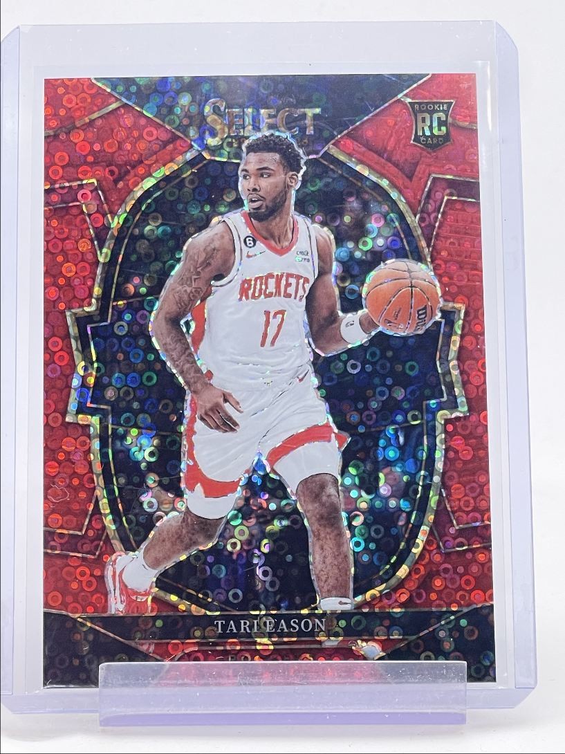 TARI EASON 2022-23 SELECT CONCOURSE ROOKIE RED DISCO ROCKETS RC /49 Q5451