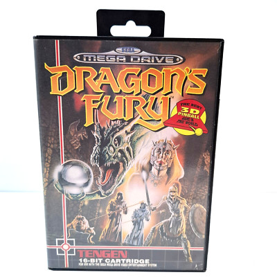 Dragon´s Fury / 3D Pinball - SEGA Mega Drive (mit OVP) - PAL - 12226719