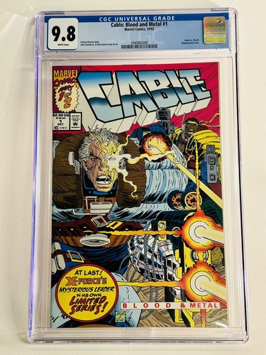 Cable 1 * 1992 * Blood and Metal * ROMITA * RARE NEWSSTAND * CGC 9.8