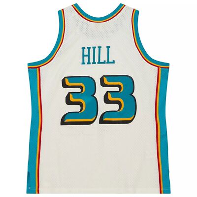 ミッチェル＆ネスMitchell&Ness NBAジャージーGrant Hill MITCHELL & NESS NBA CREAM TEAM COLOR SWINGMAN JERSEY PISTONS 1998