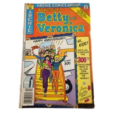 Vintage Archie Comics Betty & Veronica 300th Collector's Issue Comic Book