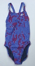 Women's Nike Hydrastrong Stars  Stripes Fastback One Piece Swimsuit Swim NEW