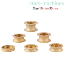 Abrasive Diamond Disc Set Vacuum Brazed Full Bullnose Edge Grinding Wheel Tool