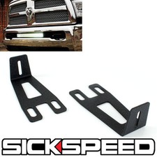 Set Of Front Bumper Mounts For 2003-2014 Dodge Ram 20 Led Light Bar Brackets Set Of Front Bumper Mounts For 2003-2014 Dodge Ram 20 Led Light Bar Brackets
