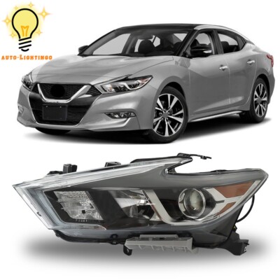 For Nissan Maxima S|SL|SV 2016 17 18 Halogen Headlight W/LED DRL Left Side Lamp