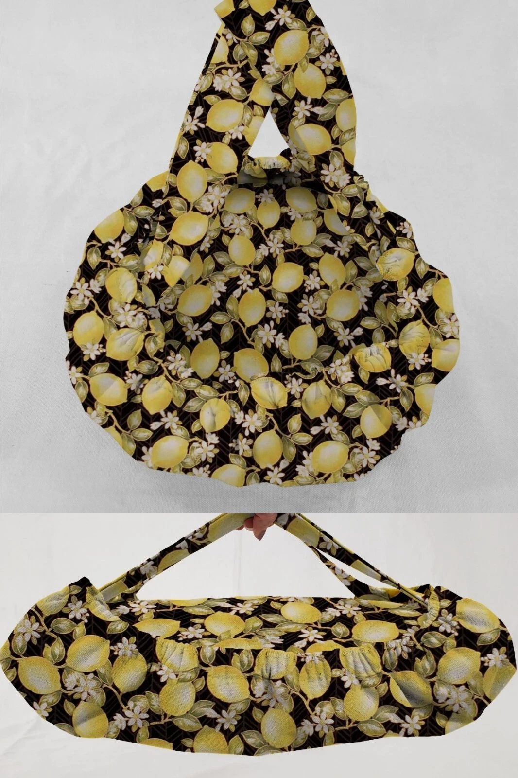 Lemon Blossoms Casserole Baking Pan or Pie Plate Cozy and Carrier