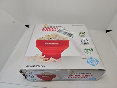 1pc Cucina Pieghevole Forno A Microonde Ciotola di Popcorn Popper con