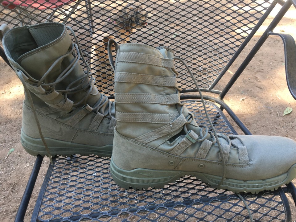 Nike Special Field Boots Mens Size 14 Olive Green Sage Combat Military