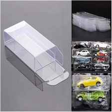 Display Case Protectors For Loose Hot Wheels and Matchbox Cars Storage Stackable