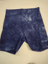 Sportuli High Waist Fitness Workout Beach Athletic Cycling Yoga Shorts Med (H1)