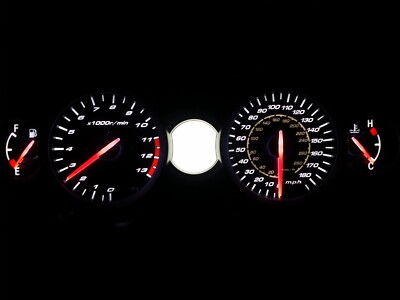 LED Clock Upgrade Kit Suzuki GSX1300R HAYABUSA 2008 - 2012 Lightenupgrade