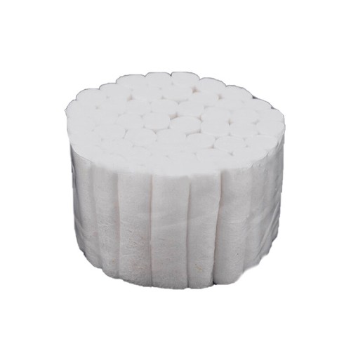 Rouleau De Coton Absorbant D'angle - Substitut Petit Argent Uni - Grand Format