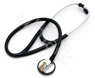 #ad Professional Cardiology Stethoscope Black 14a Life Limited Warranty $24.99