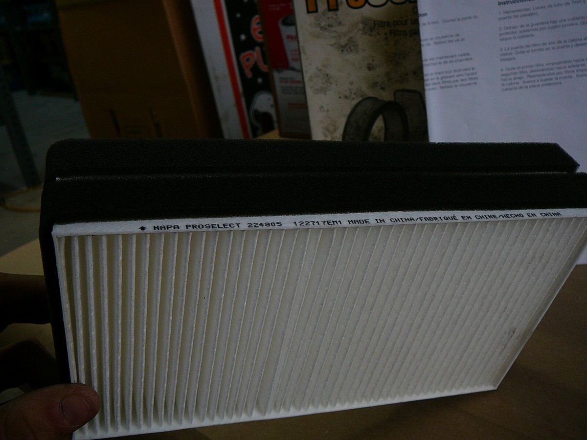 PROSELECT CABIN AIR FILTER 224805 | eBay