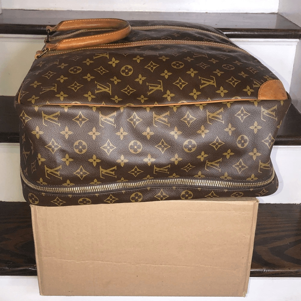 LOUIS VUITTON Monogram Sirius 55 Travel Bag Suitcase Overnight Bag Authentic 853 image 6