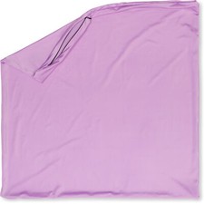 26" x 26" Cover Throw Pillowcases - 85/15 Nylon/Spandex Silky Purple