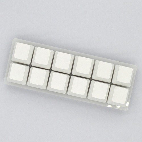 Mini USB 12-Tasten Tastatur anpassen Tastenkombination programmierbare Tastatur zum Selbermachen mechanisch