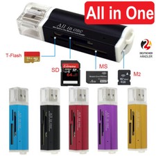 USB Kartenleser Speicherkarten Stick Lesegerät Memory Karten Micro SD MMC M2 USB