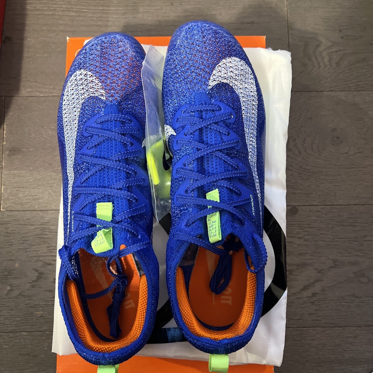 NIKE ZOOM SUPERFLY ELITE 2 Sprinting Spikes 100-400m CD4382-400 sz