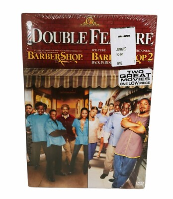 BARBERSHOP 2: Barber Shop Back in Business- Ice Cube-Cedric- NEW DOUBLE  DVD 27616140074|