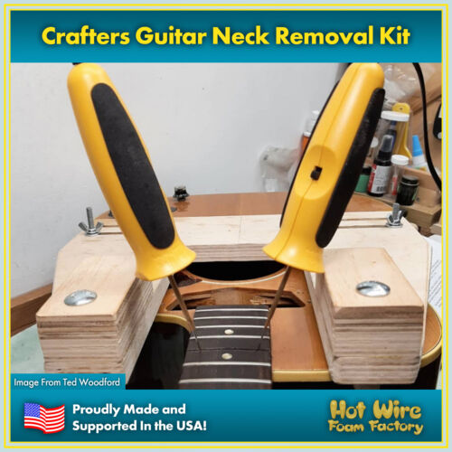 Kit de eliminación de cuello de guitarra Hot Wire Foam Factory Crafters - Imagen 1 de 7