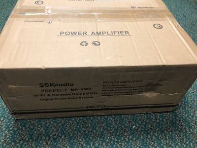 SSKaudio MA-3000 Hi-Fi & Karaoke Compatible Digital Power Echo System AMP NEW FS