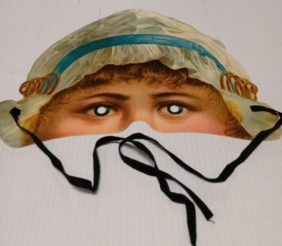 Victorian  Mask Fascimile of Gen Mask H&P ENGLAND Stockholms Leksaksmuseum - Image 2 of 4