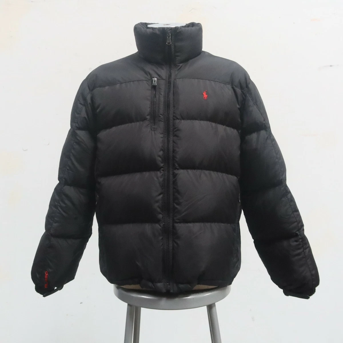Vintage black top puffer jacket