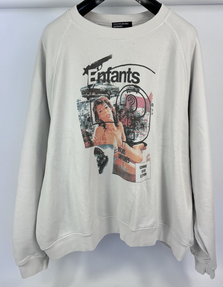 Enfants Riches Deprimes - Graphic Print Sweatshirt Size: XL Enfants Riches Deprimes - Graphic Print Sweatshirt Size: XL