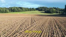 Photo 6x4 Late afternoon light on fields north of Manor Farm Newtown  c2021
