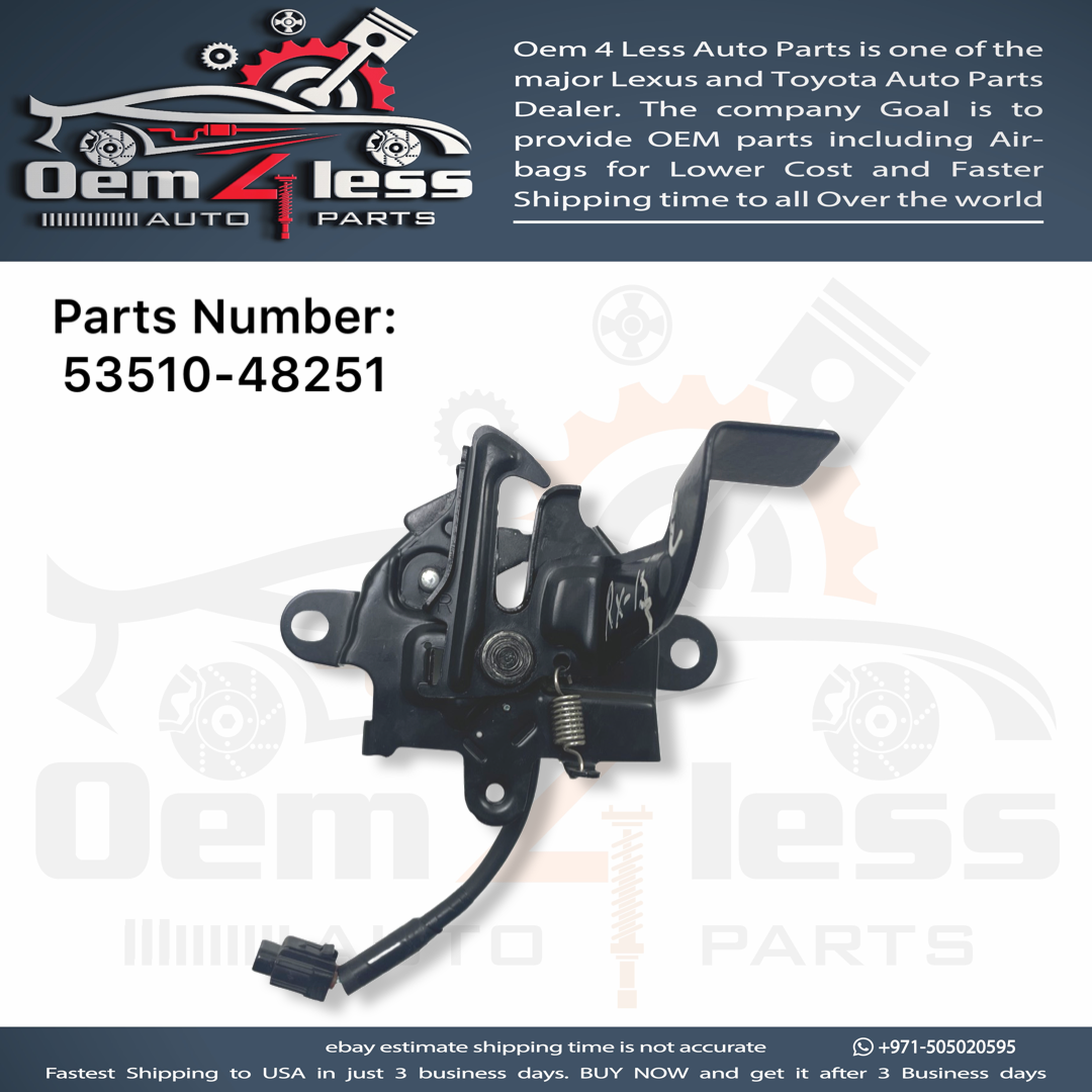 Lexus RX350 Hood Latch Lock 2016, 2017, 2018, 2019, 2020 To 2022 OEM