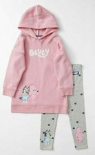 Bluey 2-Piece Longline Hoodie Jumper and Leggings Set Size 6 BNWT