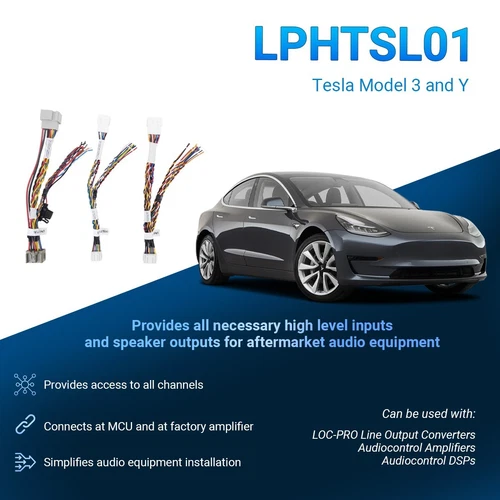 PAC LPHTSL01 Amplifier Integration T-Harness for 2019-2022 Tesla Model 3/Model Y - Picture 17 of 18