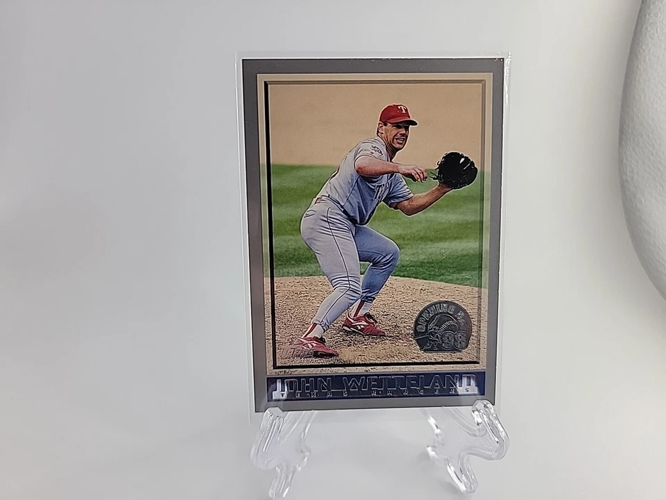 1998 Topps Opening Day John Wetteland #155 Texas Rangers - Image 3 of 4