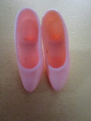 994) BARBIE VINTAGE APRICOT-HIGH HEELS SHOES SCHUHE MATTEL GEMARKT PHILIPPINES