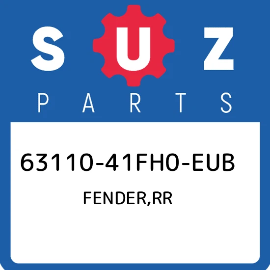 FENDER, REAR | Includes Item(s) 4 - 5