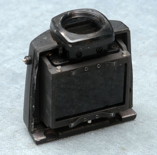 TITANIUM NIKON F2 BLACK PLAIN PRISM VIEWFINDER (TEXTURED FINISH) - Picture 3 of 4