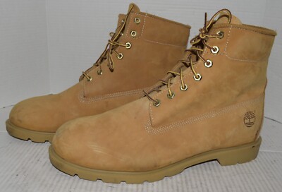 靴 Timberland 6 IN BASIC 6 INCH LACE BOOT Timberland 6-Inch Basic Leather Waterproof Work Laced Up Boots