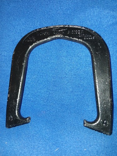 1 Vintage Official Diamond Duluth Super Ringer Horseshoe- A - Drop Forged- 2.5lb