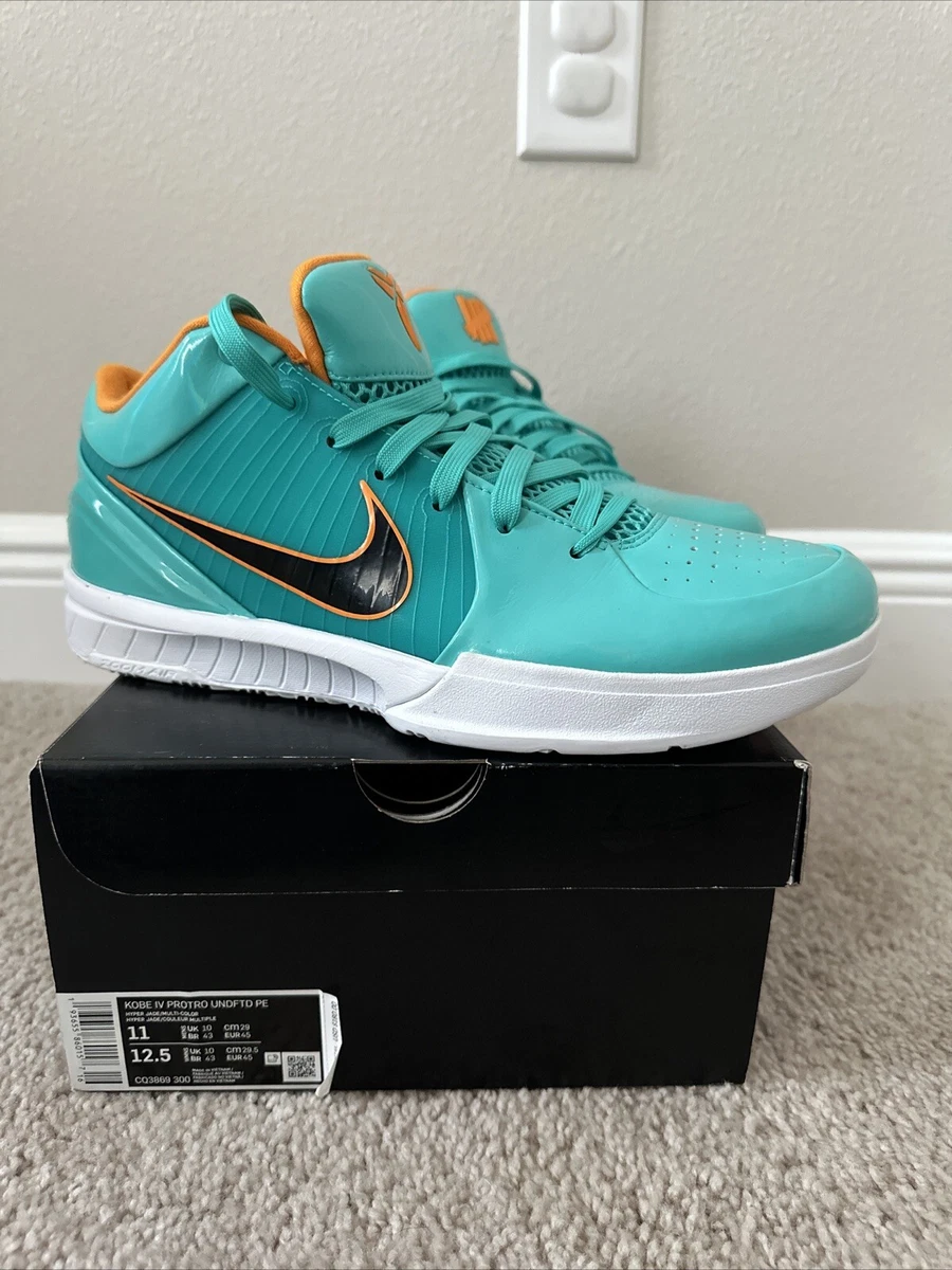 Las mejores ofertas en Nike Undefeated x Kobe 4 Protro Hyper Jade
